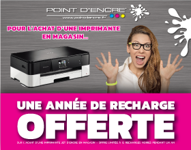 Un an de recharge offert